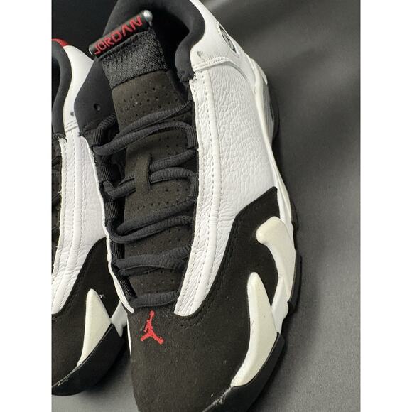 Women’s Size 5.5 Nike Air Jordan Retro 14 Black Toe GS 2024 487524-160 Size 5.5y